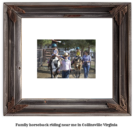 family horseback riding near me in Collinsville, Virginia